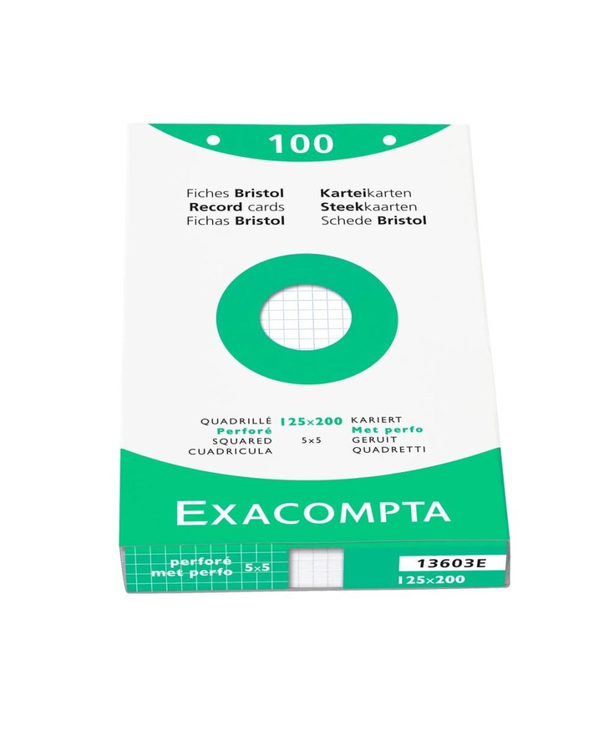 ETUI 100F BRISTOL BLC 125/200 5X5 Perf