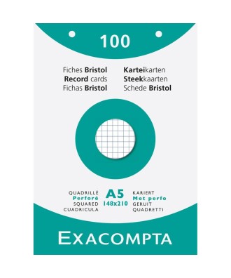 ETUI 100F BRISTOL BLC 148X210 5X5 Perf