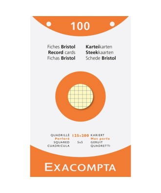 ETUI 100 F.BRISTOL ASS 125/200 5X5 PERF