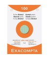 Etui 100 f.bristol 5x5 perf. 105x148 ass