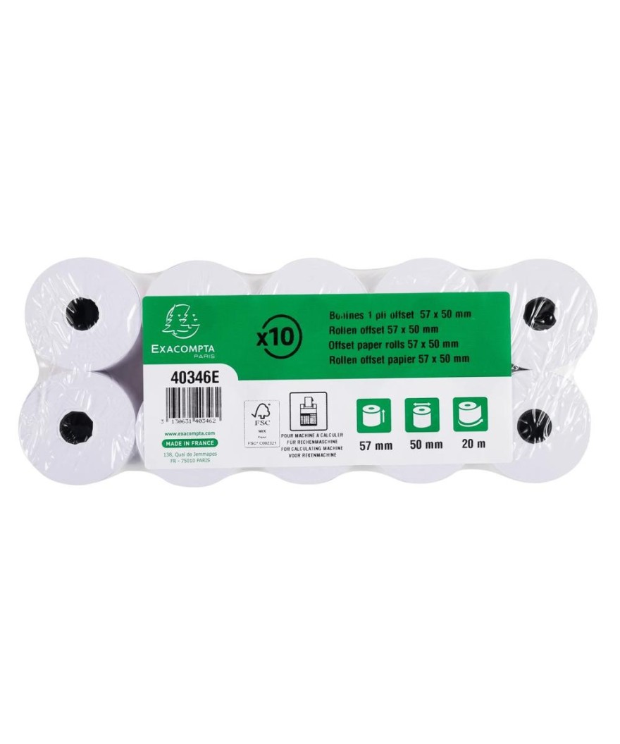 Bob.1 pli offset 60g 57X50X12 (par10)