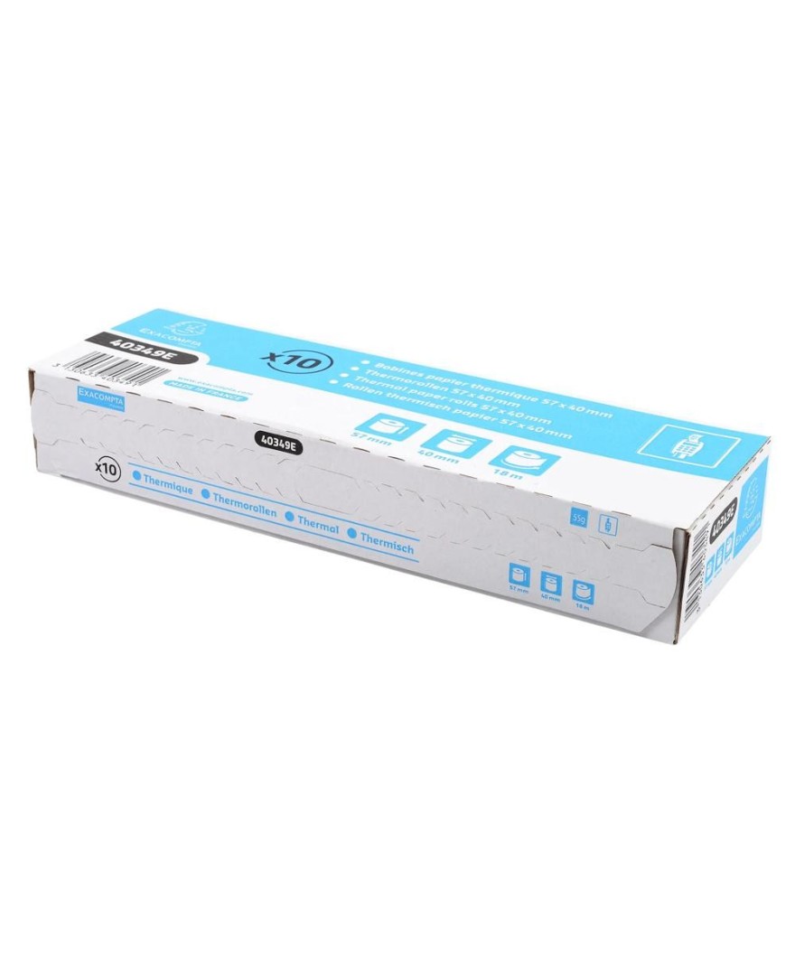 Bob 1pli therm 55g 57x40mm-18m(boite 10)