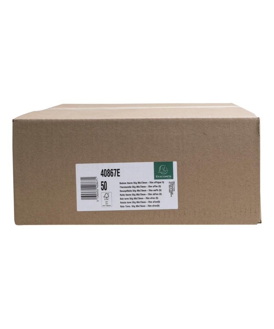 Bobine therm 55g 80x73mm-70m sPh(par 5)