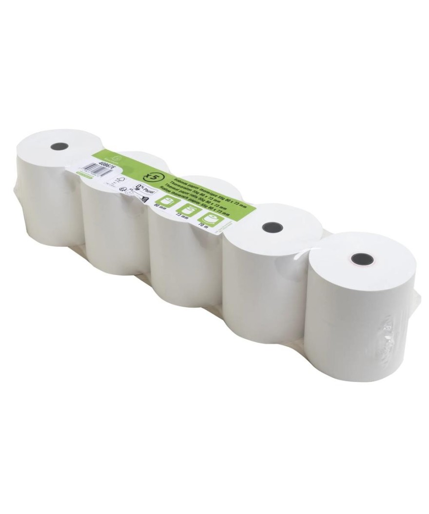 Bobine therm 55g 80x73mm-70m sPh(par 5)