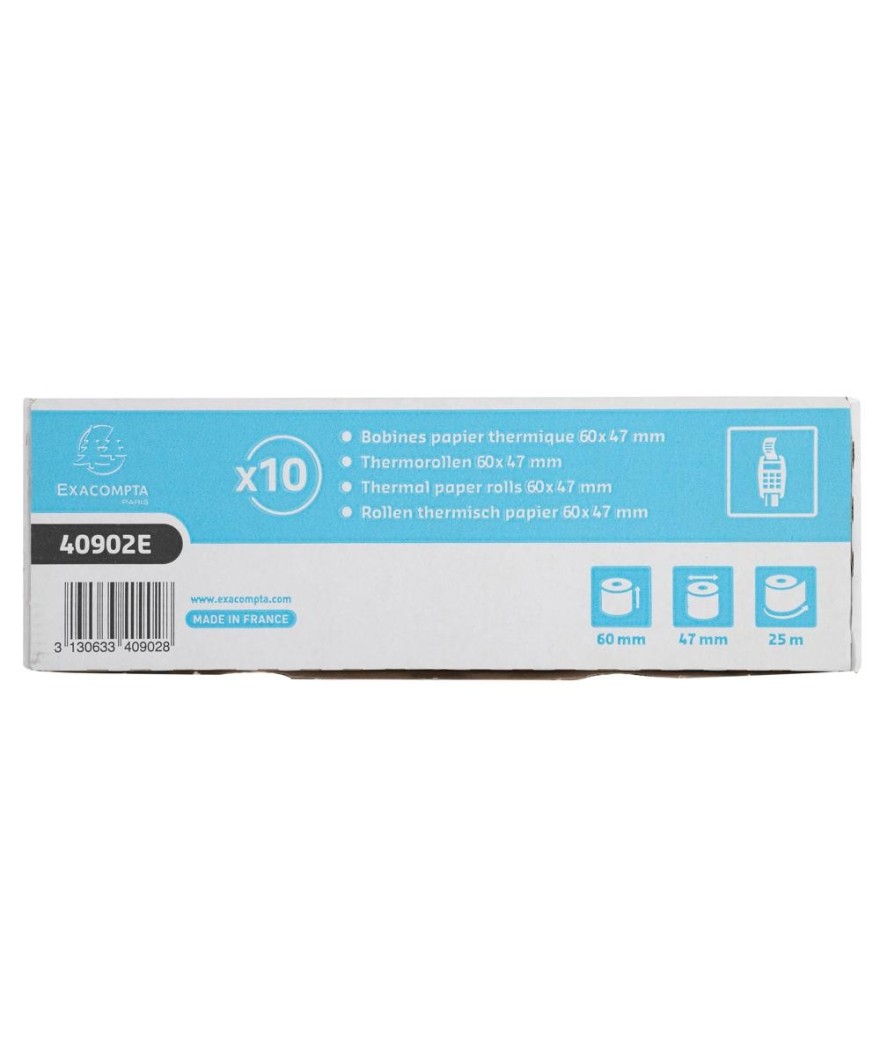Bob 1pli therm 55g 60x47mm-25m (boite10)
