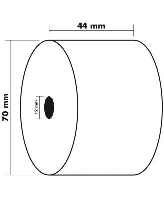 Bob 1pli therm 55g 44x70mm-60m (par10)