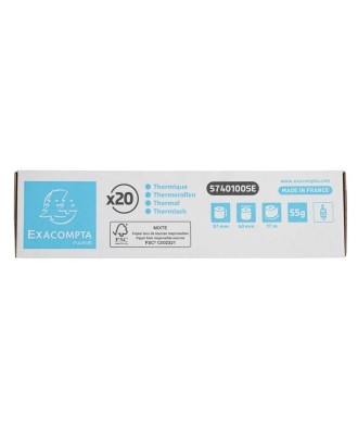 Bob 1pli therm 55g 57x40mm-17m (boite20)
