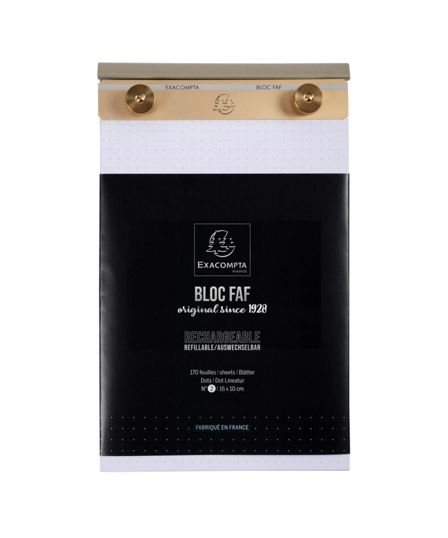 BLOC FAF COMPLET 16/10 N°2 Dots
