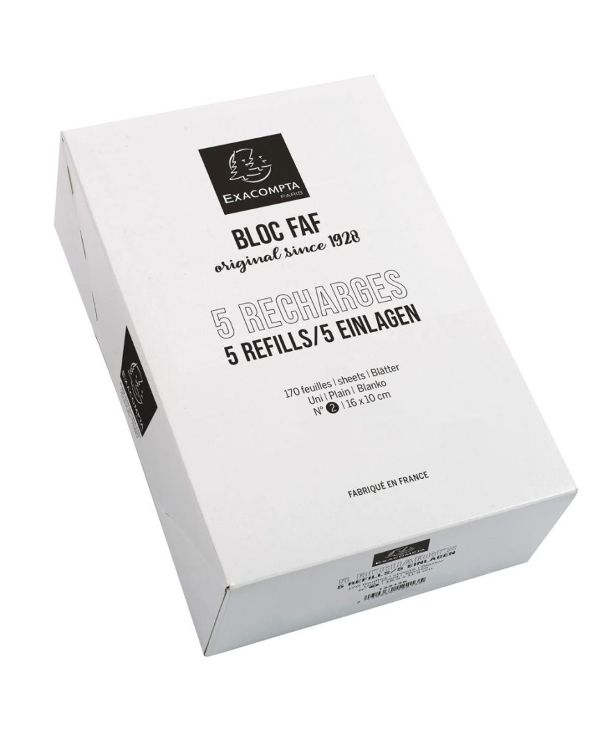 BTE 5 RECHARGES FAF 16/10 N°2 UNI