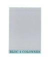 BLOC COMPTABLE 29,7/21 4 Col. 70Fls.