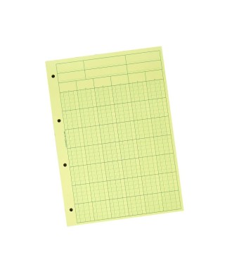 BLOC COMPTABLE 29,7/21 6 Col. 70Fls.