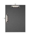 Porte-bloc double clips papier A4 noir