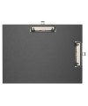 Porte-bloc double clips papier A4 noir
