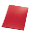Porte-bloc à rabat papier enduit A4rouge