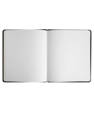 Livre d'or cuir Alpille 26X22 noir +/t