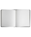 Livre d'or cuir Alpille 26X22 noir +/t