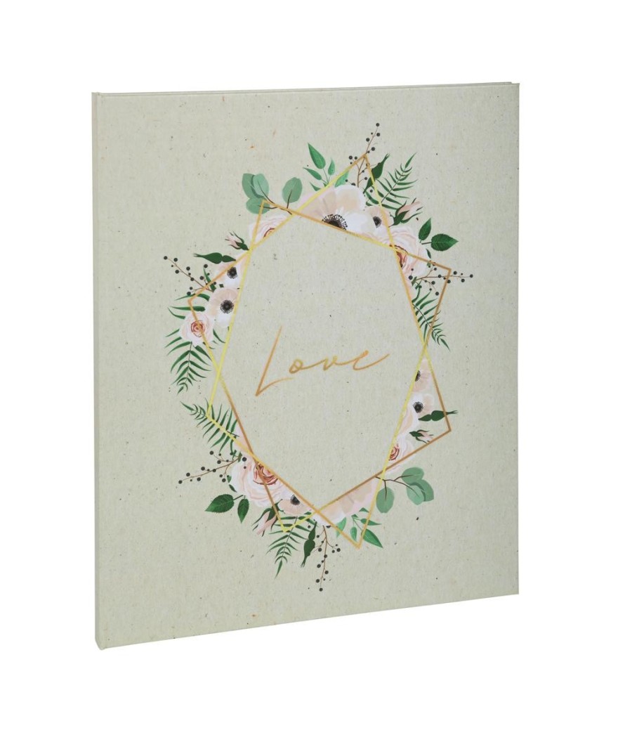 Livre d'or 100p. or 27x22cm CHAMPÊTRE