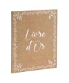 Livre d'or 100p. or 27x22cm KRAFT