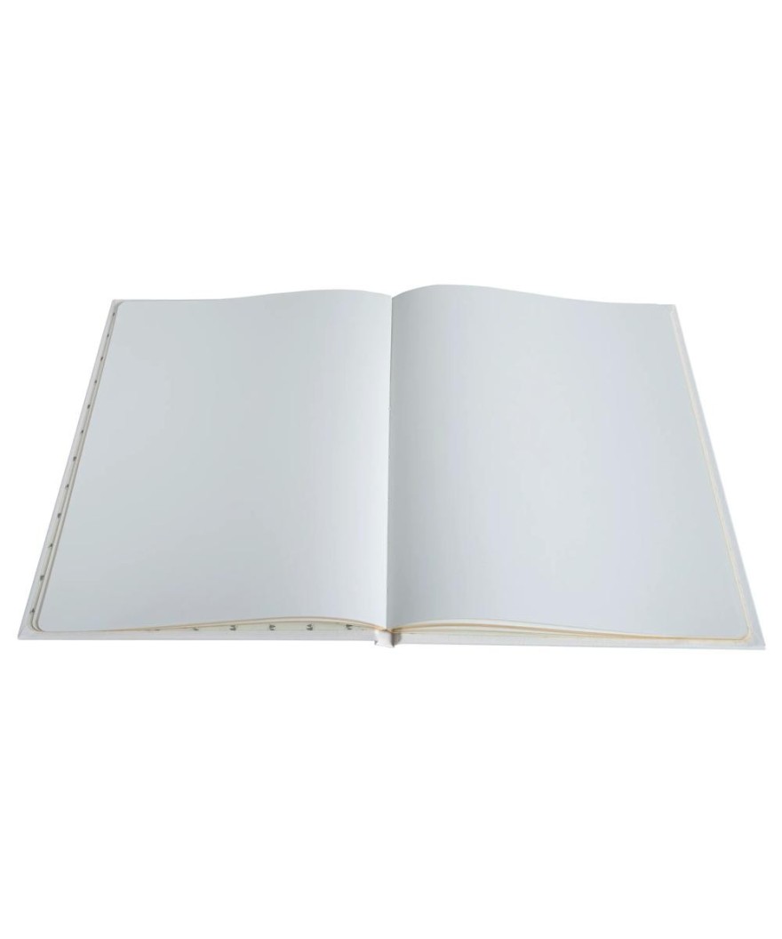 Livre d'or balacron Blanc 26x22 +/titre