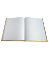 Livre d'or balacron or 26X22 +/titre