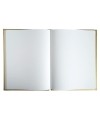 Livre d'or balacron or 26X22 +/titre