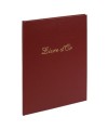 Livre d'or balacron 26x22 +/titre ass.