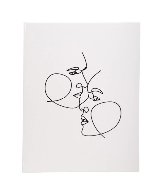 Livre d'or 100p arg. 27x22cm Art Ivoire