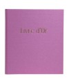 Livre d'or 140p 21x19cm Pop N Co Lilas