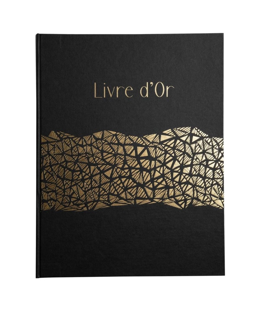 Livre d'or 100 pages or 27x22cm ARAMY
