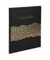 Livre d'or 100 pages or 27x22cm ARAMY