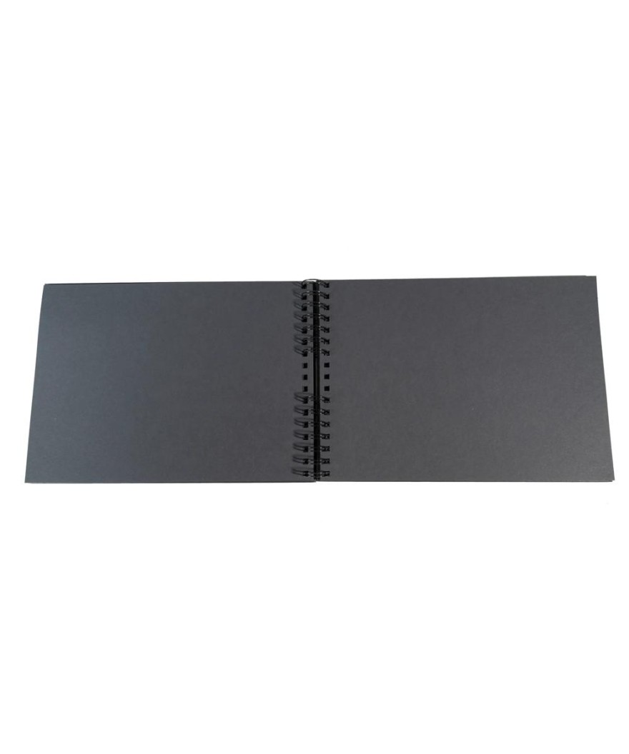 Alb spiralé 50p noir 32x22cm MILANO Noir
