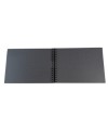 Alb spiralé 50p noir 32x22cm MILANO Noir