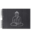 Alb spir 50p noir 32x22 cm Zen ébène