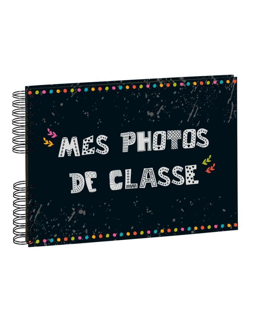Alb spir 32x22cm 50p "Photos de classe"