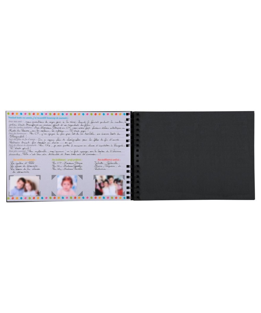 Alb spir 32x22cm 50p "Photos de classe"