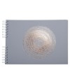 Alb spiralé 50p blc 32x22cm Ellipse gris