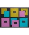 Alb livre 30p noir 25x25cm Pop'N Co cyan