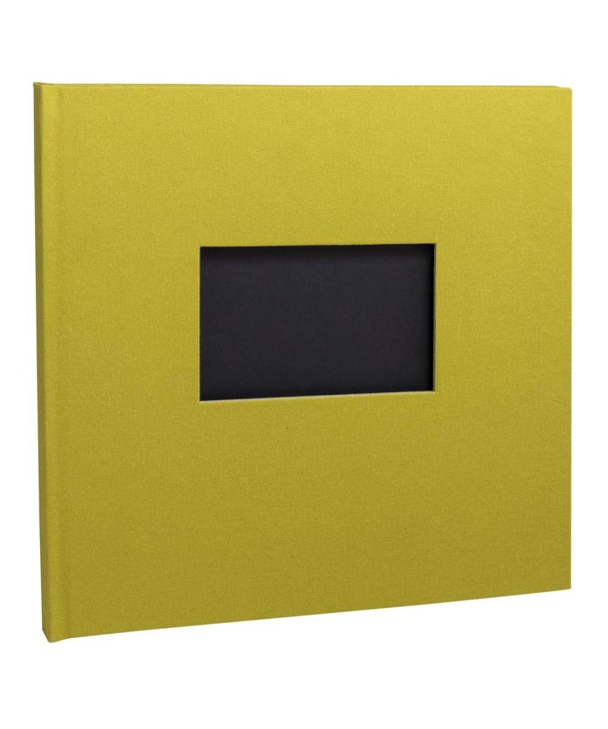 Alb livre 30p noir 25x25cm Pop'N Co lime