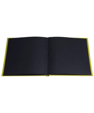 Alb livre 30p noir 25x25cm Pop'N Co lime