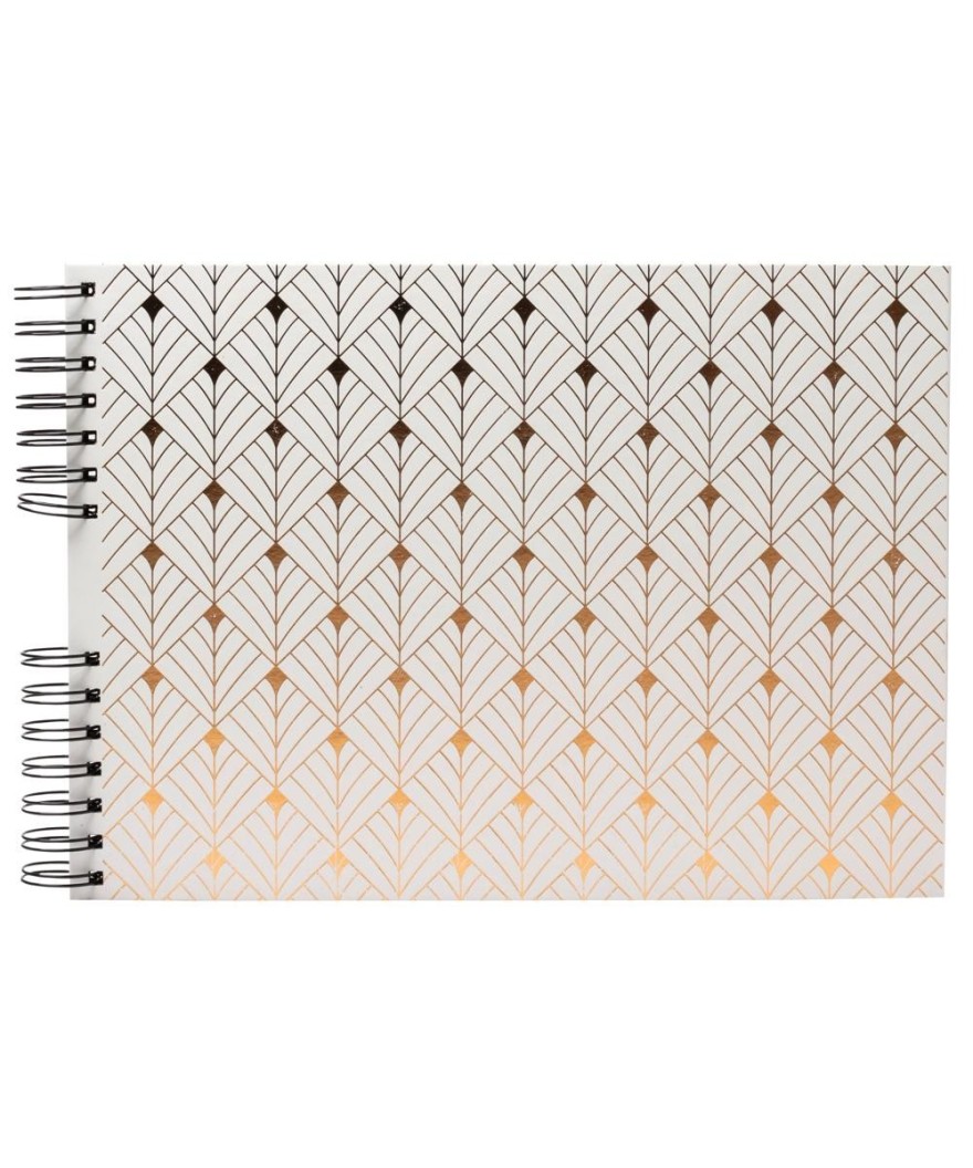 Alb spiralé 50p no 32x22 Néo Déco blanc