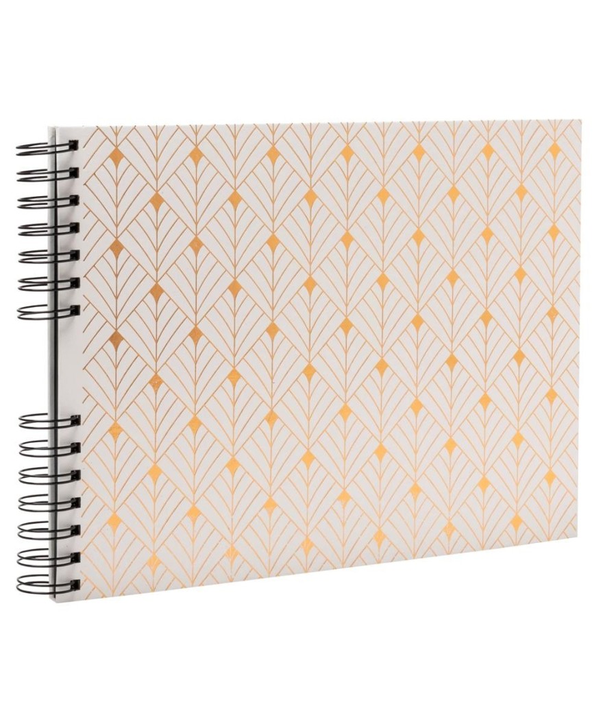 Alb spiralé 50p no 32x22 Néo Déco blanc