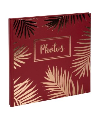 Album livre 30p.noir 25x25cm PALMA rouge
