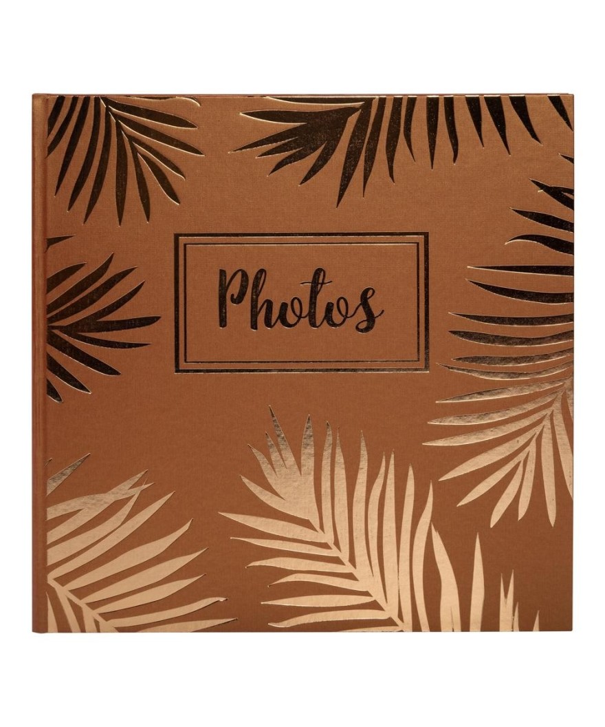 Album livre 30p. noir 25x25cm PALMA or