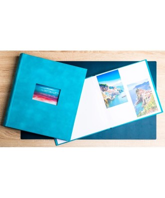 Alb livre 30p blc 25x25 Skandi turquoise