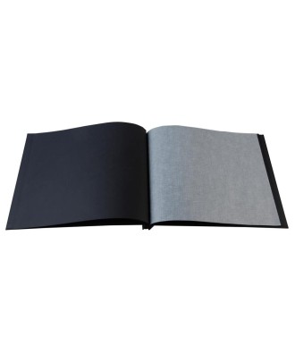 Album à vis 40 pages noir 37x29cm ARAMY