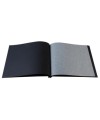 Album à vis 40 pages noir 37x29cm ARAMY