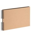 Kit Scrapbooking 32x22 kraft ss feutres