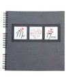 Alb spiralé 60p Noir 32x32cm ME&YOU Noir