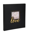 Album livre 60p. noir 29x32cm LOVE noir