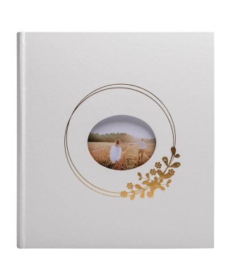 Alb livre 60pbl 29x32cm Ringflower blanc